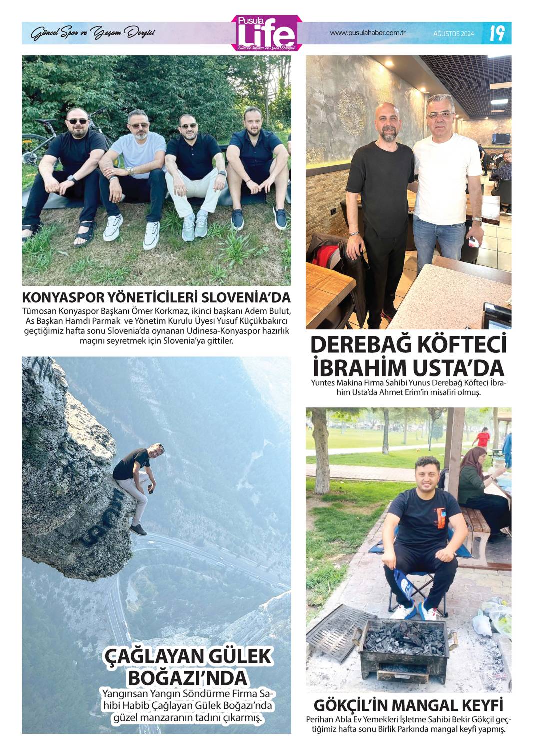 Konya'nın kültür ve magazin dergisi yeni sayısıyla okurlarıyla buluştu 19